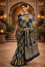 Ajrakh Noor Collection – Mirror Work Sarees