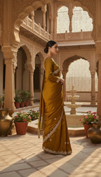 Rajvaniya Modal Gaji Look Handloom Silk Style Saree