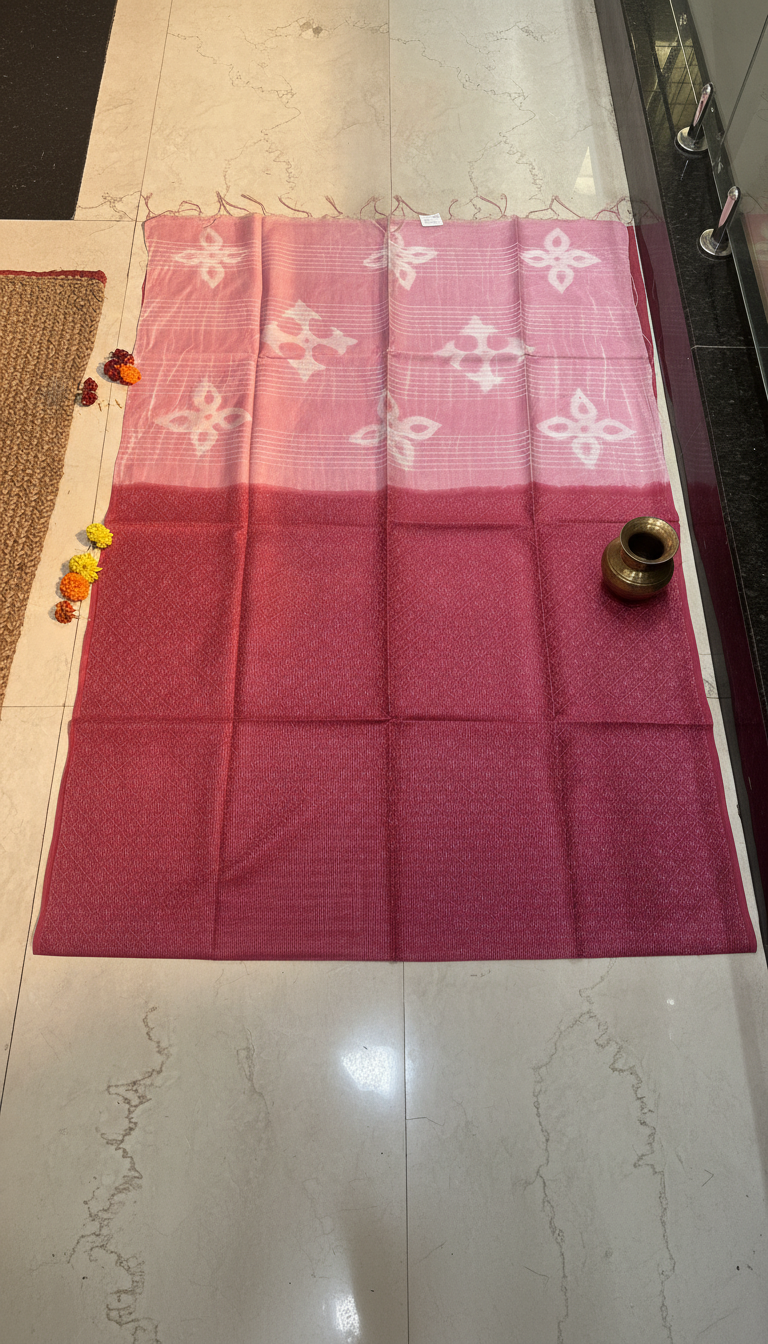 Éclat Spectrum – Rose Wine, Indigo Blue & Charcoal Grey Handwoven Sarees