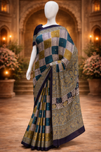 Ajrakh Noor Collection – Mirror Work Sarees