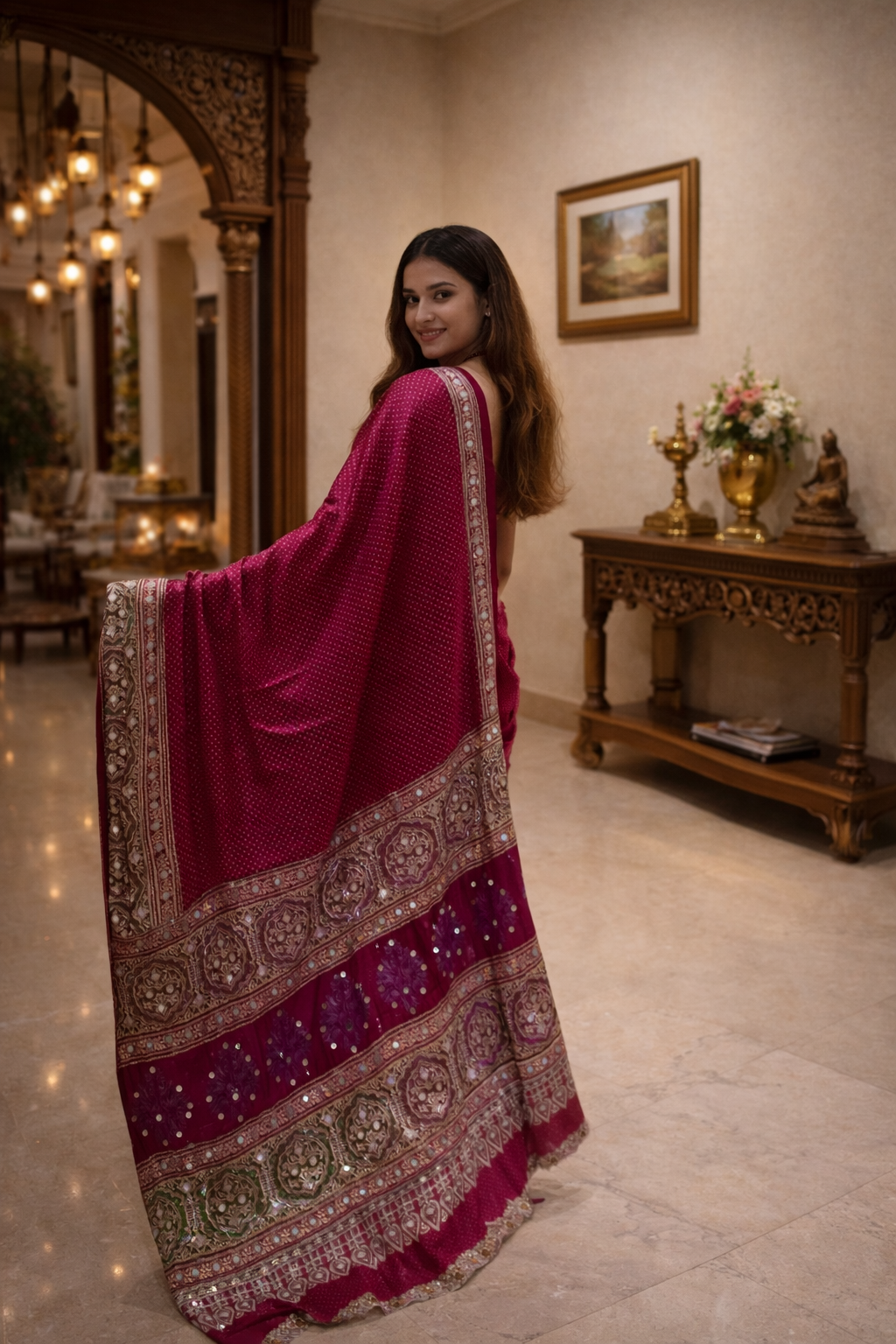Luxury Silk Saree Collection with Rich Zari Border | Wedding Festive Designer Sarees for Women (Multi Color)