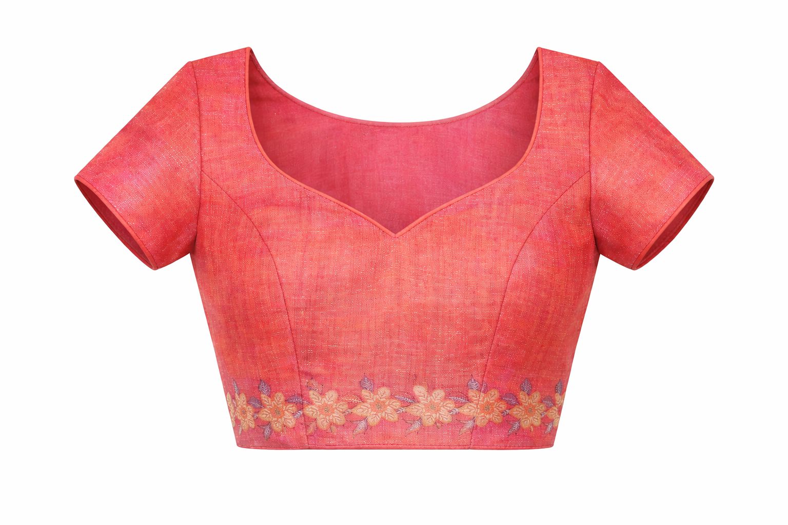 Handloom Pastel Silk Saree – Pink & Soft Yellow Handwoven Floral Saree – Luxury Festive & Wedding Wear Indian Ethnic Saree