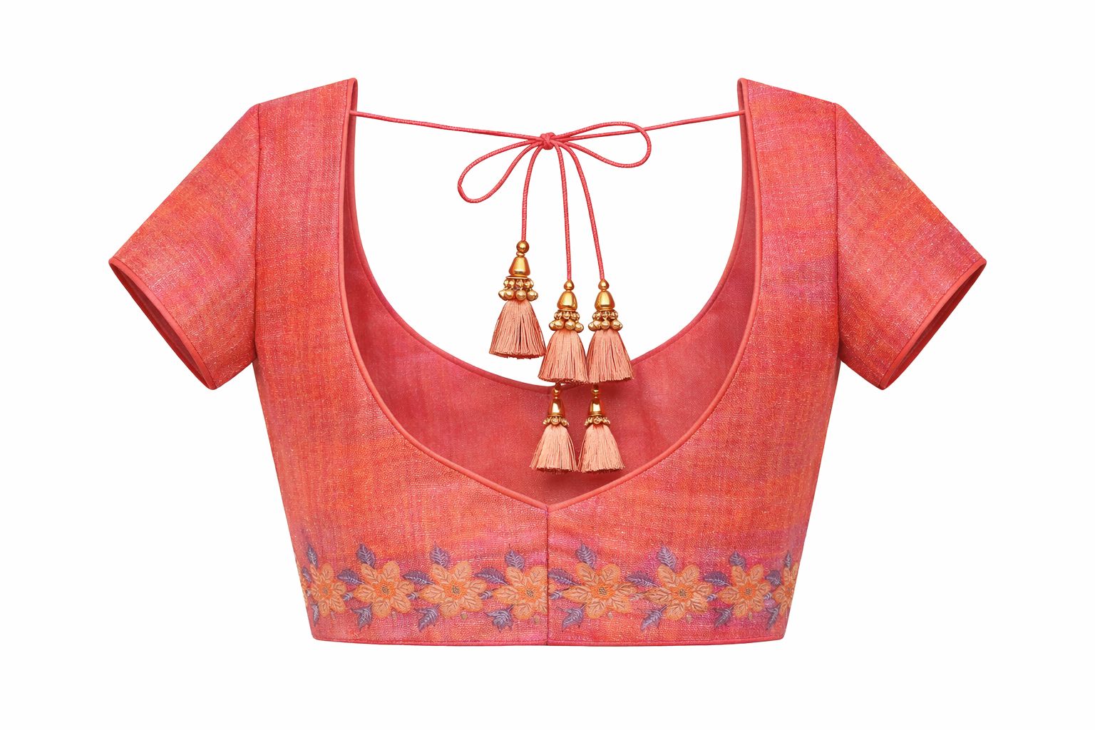 Handloom Pastel Silk Saree – Pink & Soft Yellow Handwoven Floral Saree – Luxury Festive & Wedding Wear Indian Ethnic Saree
