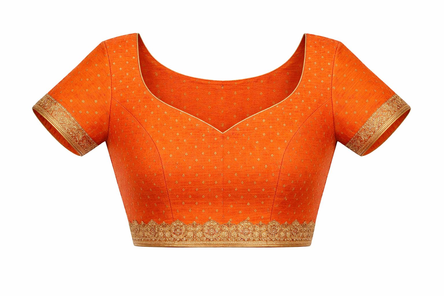 Floral Cotton Blend Saree | Soft Peach & Rose Pink | Lightweight Elegant Saree